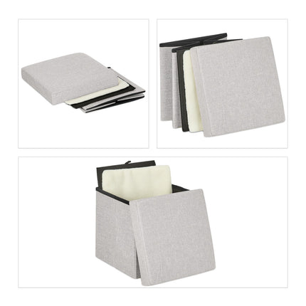 Collapsible cat pit beige