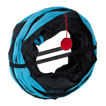 Collapsible cat tunnel 4 ways