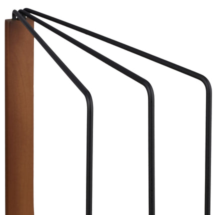 Collapsible holder for dishcloths with 3 bars