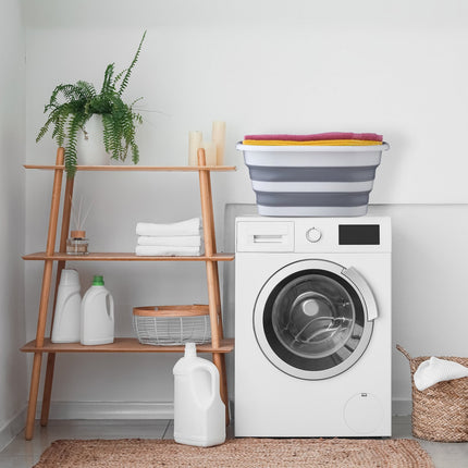 Collapsible laundry basket 35 litres