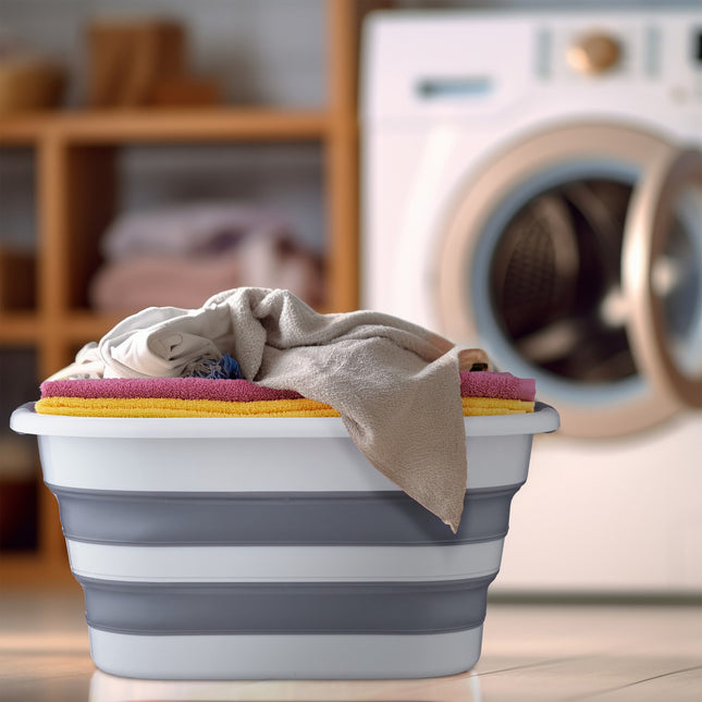 Collapsible laundry basket 35 litres