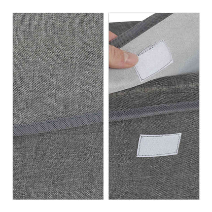 Collapsible laundry basket with lid