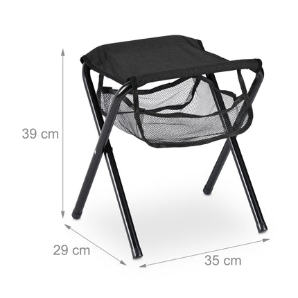 Collapsible pallet up to 120 kg black
