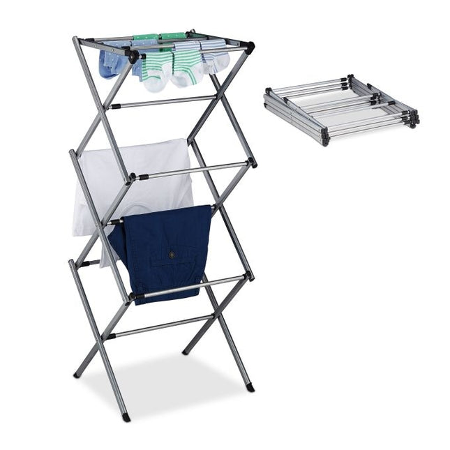 Collapsible retractable clothes hanger