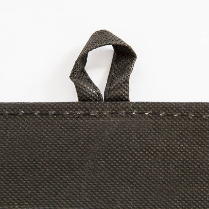 Collapsible stool with linen fabric storage
