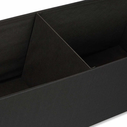Collapsible storage bench linen fabric