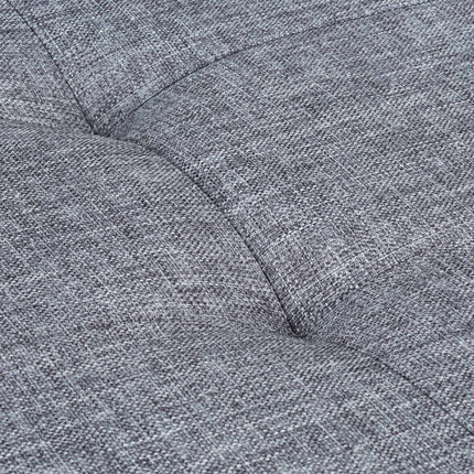 Collapsible storage bench linen fabric