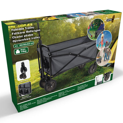 Collapsible trolley/carriage 82 x 52 x 63cm