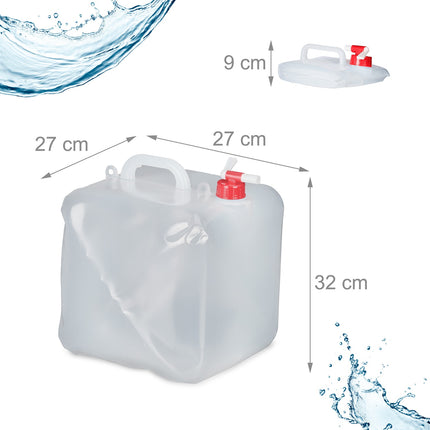 Collapsible water can Set of 4 20 l