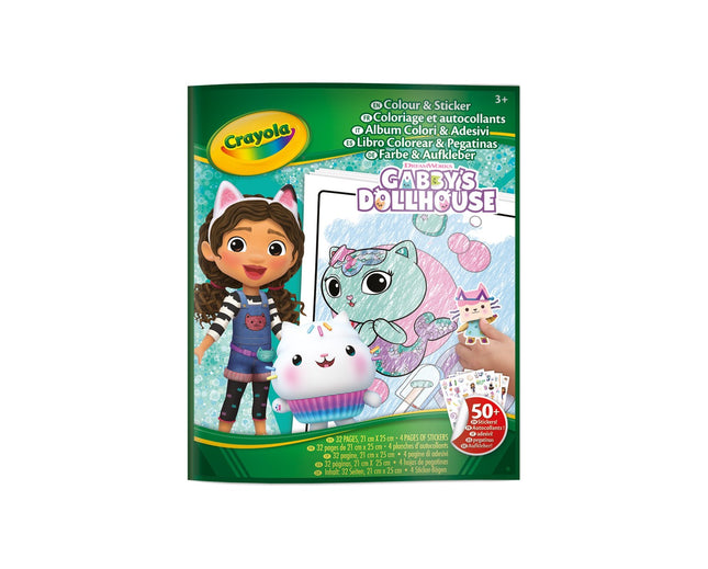 Color & Sticker Activity Set for Gabby's Dollhouse