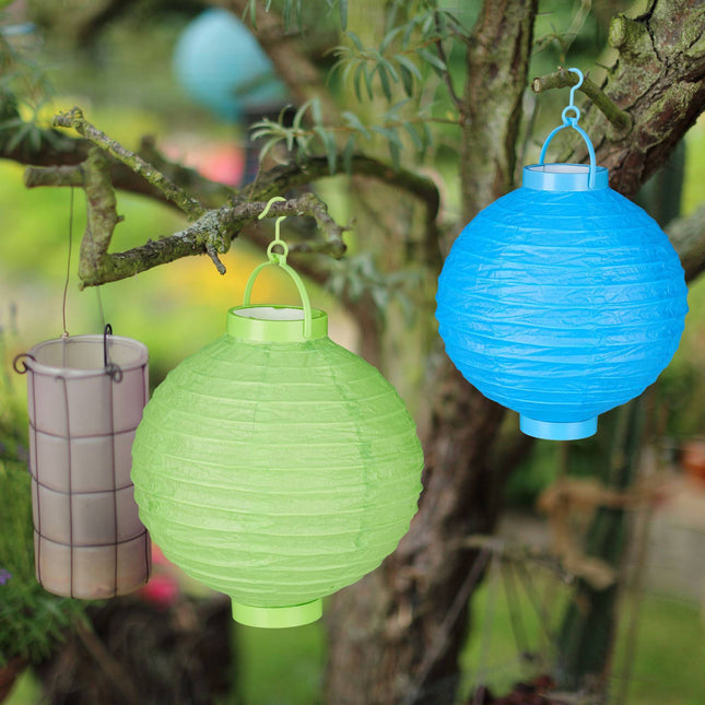 Colorful LED lanterns 10 pcs
