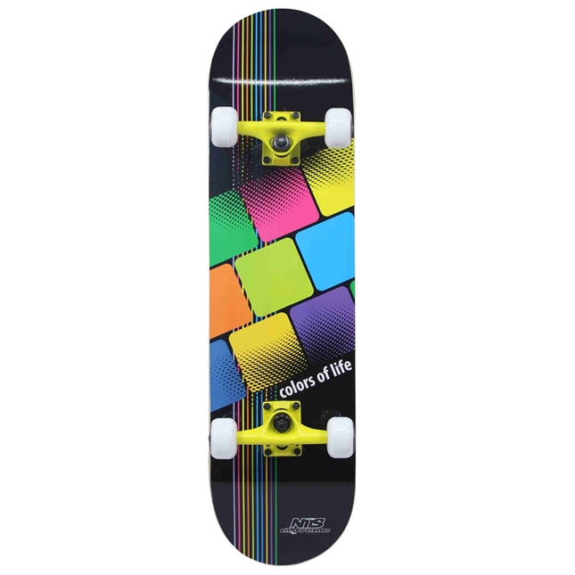 Colorful Skateboard, Durable Deck, 8-Inch Width