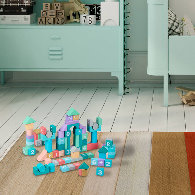 Colorful building blocks in sets