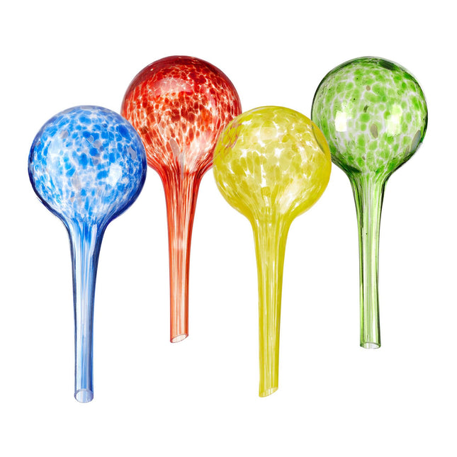 Kleurrijke waterballen glazen set van 4