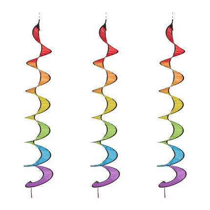Colorful wind chimes in a set of 3