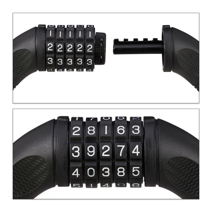 Combination lock bicycle 5 digits