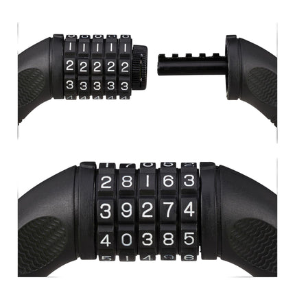 Combination lock bicycle 5 digits
