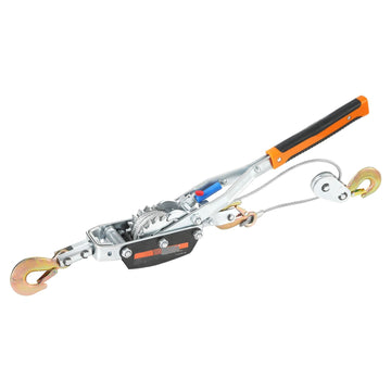 Come Along Winch 5 Ton, 3.5 m Steel Cable, 3 Hooks