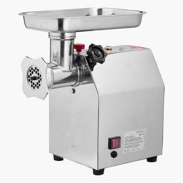 Commercial #12 Meat Grinder, 850W, Sausage Stuffer