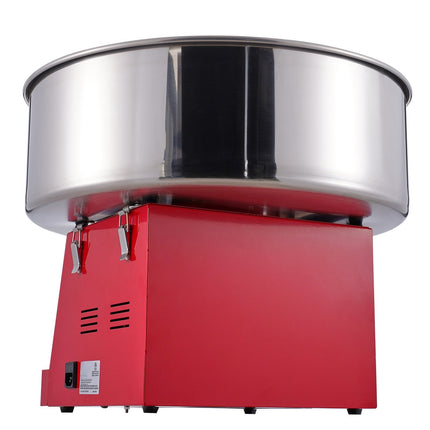 Commercial Cotton Candy Machine 1000W, Stainless Steel Bowl, Red