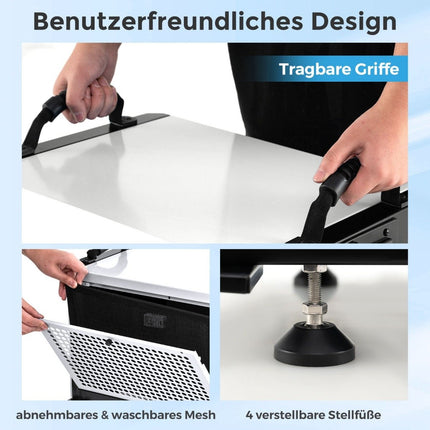 Commercial Dehumidifier, 58L/Day, 3 Modes, 24H Timer