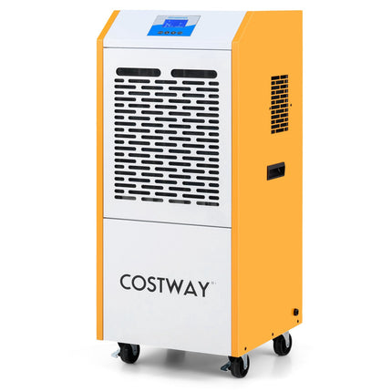 Commercial Dehumidifier 90L/Day With Pump And Hose – 24-Hour Timer