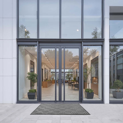 Commercial Door Mat 61.5 x 36 in, Washable, TPE Back