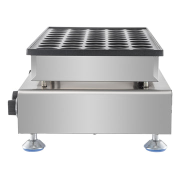 Commercial Poffertjes Pancake Maker, 50-Hole, 1800W
