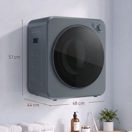 Compact 4kg Clothes Dryer, 5 Programs, Stainless Drum