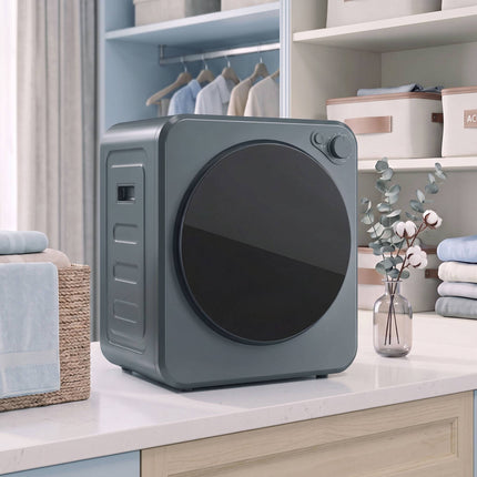 Compact 4kg Clothes Dryer, 5 Programs, Stainless Drum
