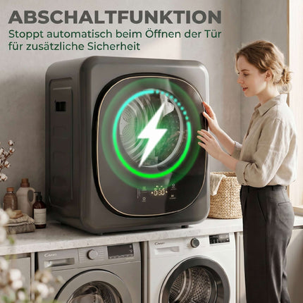Compact 4kg Tumble Dryer – Touch Control, 5 Modes