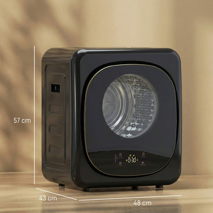 Compact 4kg Tumble Dryer – Touch Control, 5 Modes