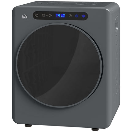 Compact Clothes Dryer, 4kg Capacity, 6 Programs, Touch Control