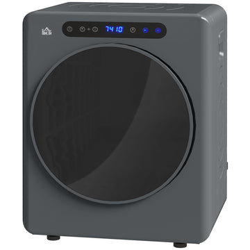 Compact Clothes Dryer, 4kg Capacity, 6 Programs, Touch Control