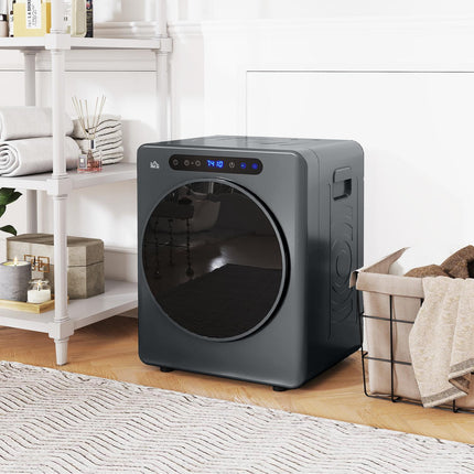 Compact Clothes Dryer, 4kg Capacity, 6 Programs, Touch Control