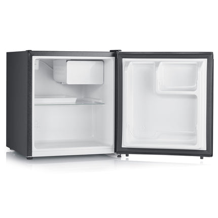 Compact Fridge 45 Litres with 5 L Low-Temp Compartment, Black, 40 dB, Class E
