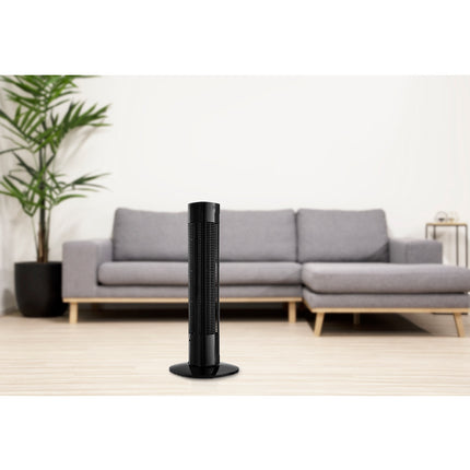 Compact Tower Fan 80cm Remote Control Timer