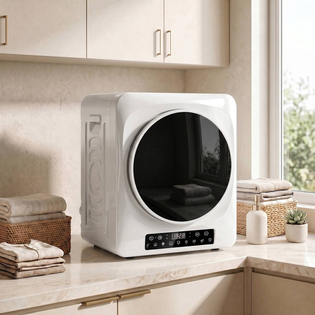 Compact Vented Tumble Dryer, 5kg 1000W, White