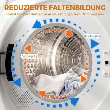 Compact Vented Tumble Dryer, 5kg 1000W, White