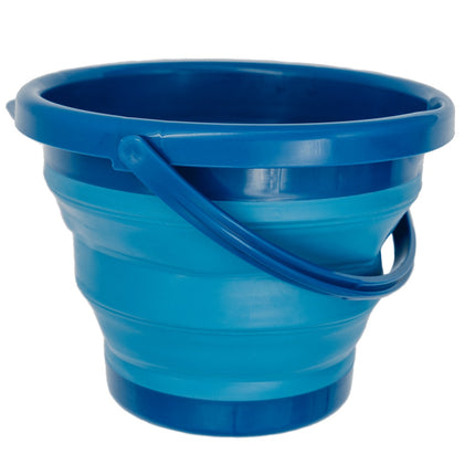 Compactoys Beach Bucket With Sandbox Toys 7 In 1, Blue