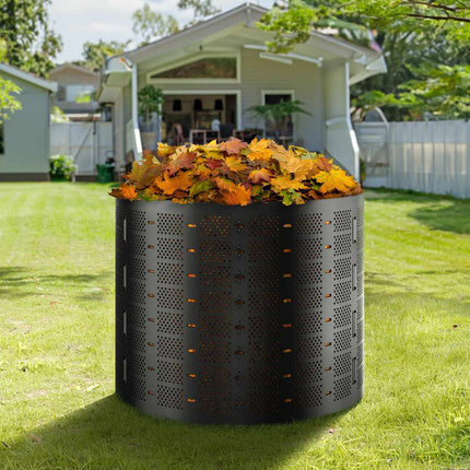 Compost Bin, 1000L Outdoor Expandable HDPE, Easy Setup