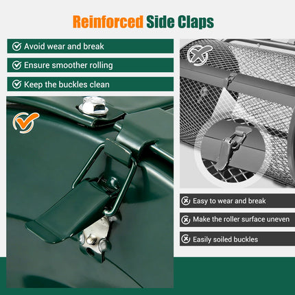 Compost Spreader, Adjustable T-Handle, 0.077 m3