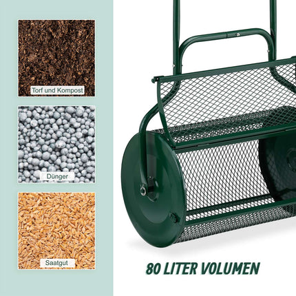 Compost spreader 80 liters