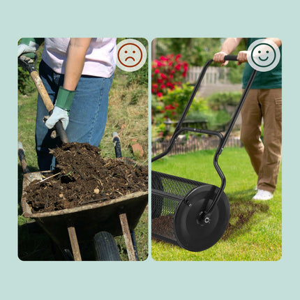Compost spreader 80 liters