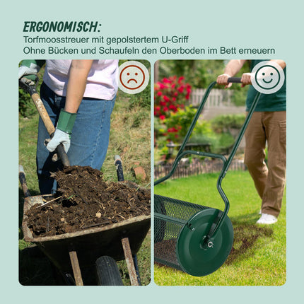 Compost spreader 80 liters