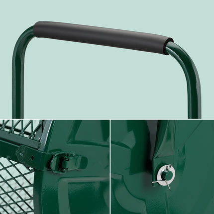 Compost spreader for garden 65 liters