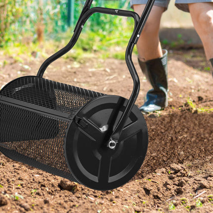 Compost spreader for garden 65 liters