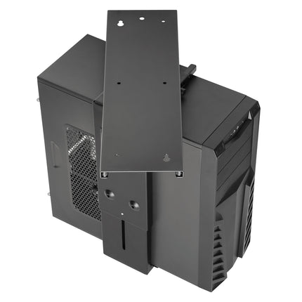 Computer holder for table adjustable