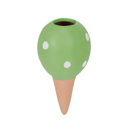 Cone of green clay, set of 4