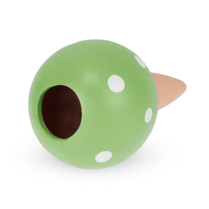 Cone of green clay, set of 4